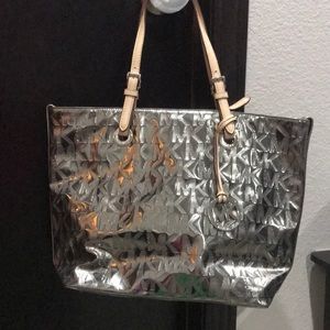 Michael Kors Metallic Tote